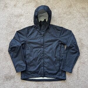The North Face Ripstop HyVent Hooded Windbreaker Jacket Men's Medium SEE FLAWS